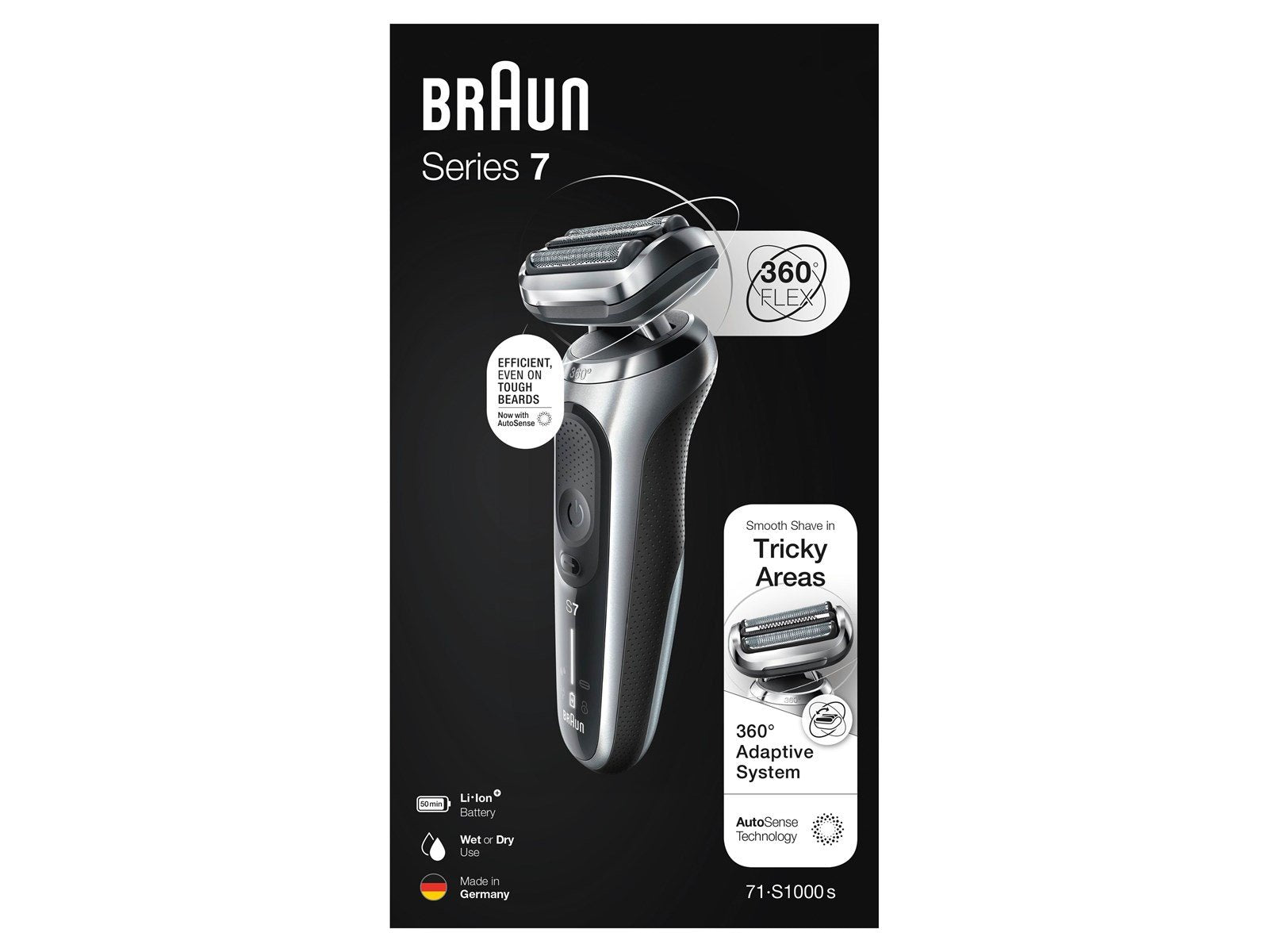 Braun Rasierapparate Series 7 71-S1000s Braun Rasierapparate Series 7 71-S1000s